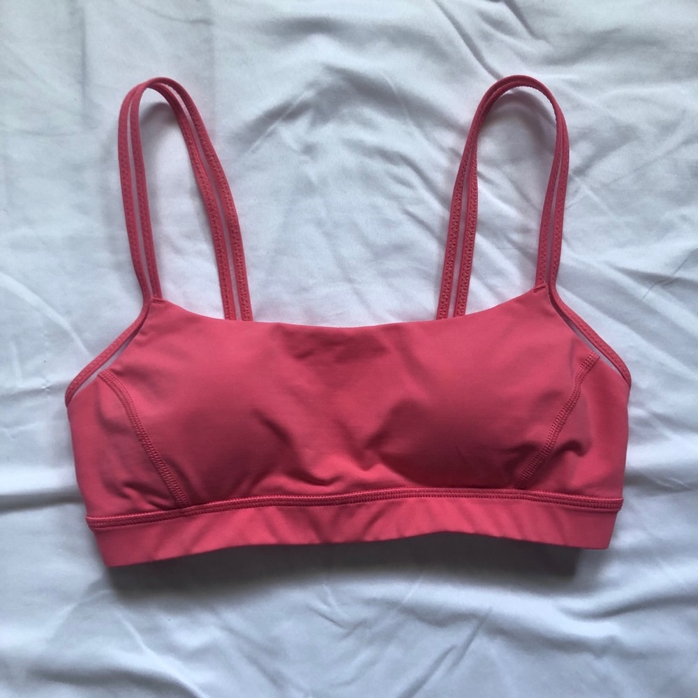 Pink Lululemon Sports Bra
